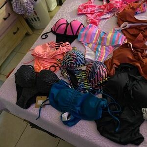 Victoria secret, Hollister, Nike Nip Tuck, Shade Shore Shein bathing suits